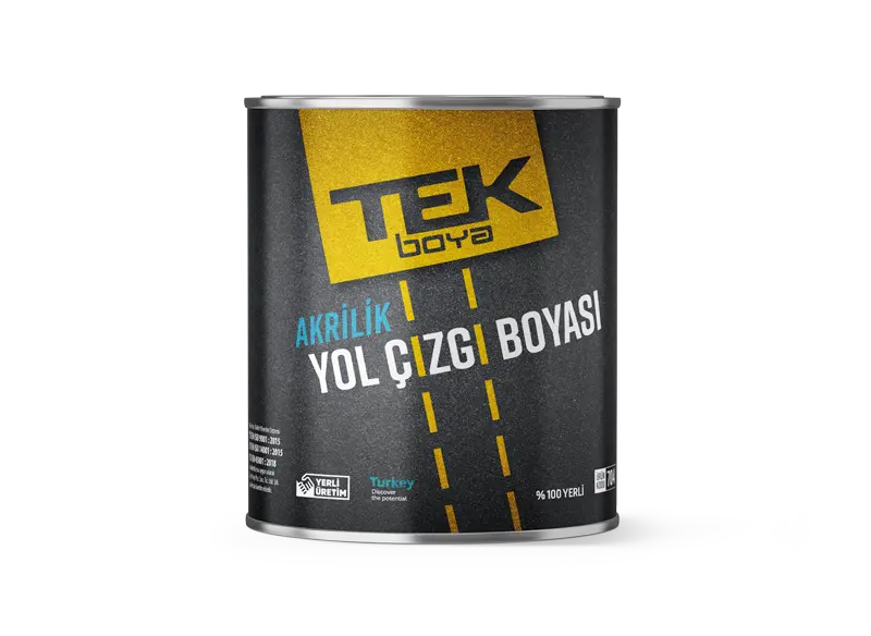 Akrilik Yol Çizgi Boyası