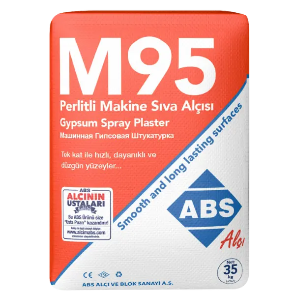 M95 PERLİTLİ MAKİNE SIVA ALÇISI