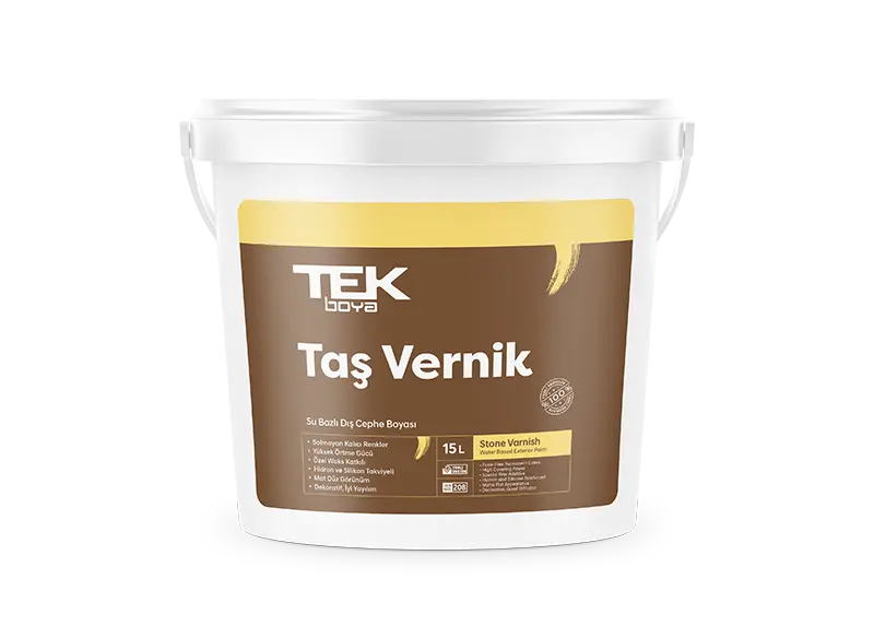 Su Bazlı Taş Vernik